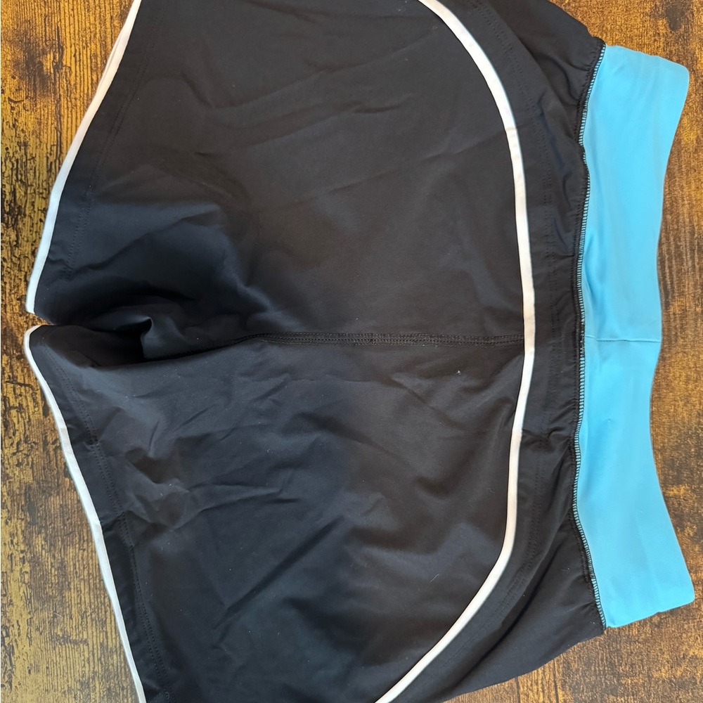 Lands' End Turquoise Swim Shorts NWOT - Picture 2 of 4